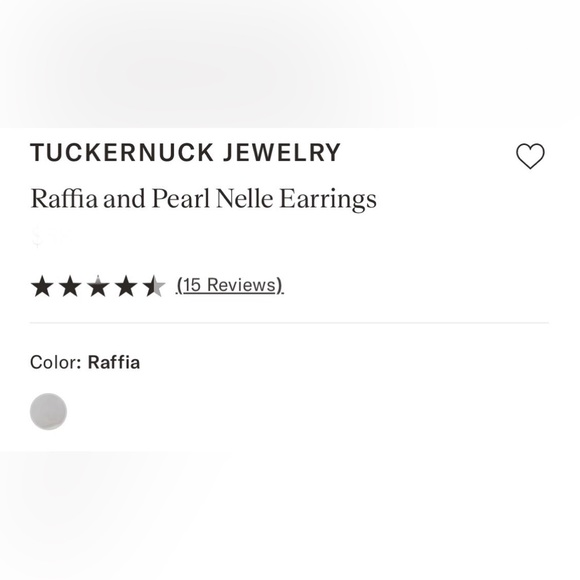 TUCKERNUCK Pearl + Fuchsia Raffia Nelle Drop Lantern Earrings | New - Picture 4 of 6
